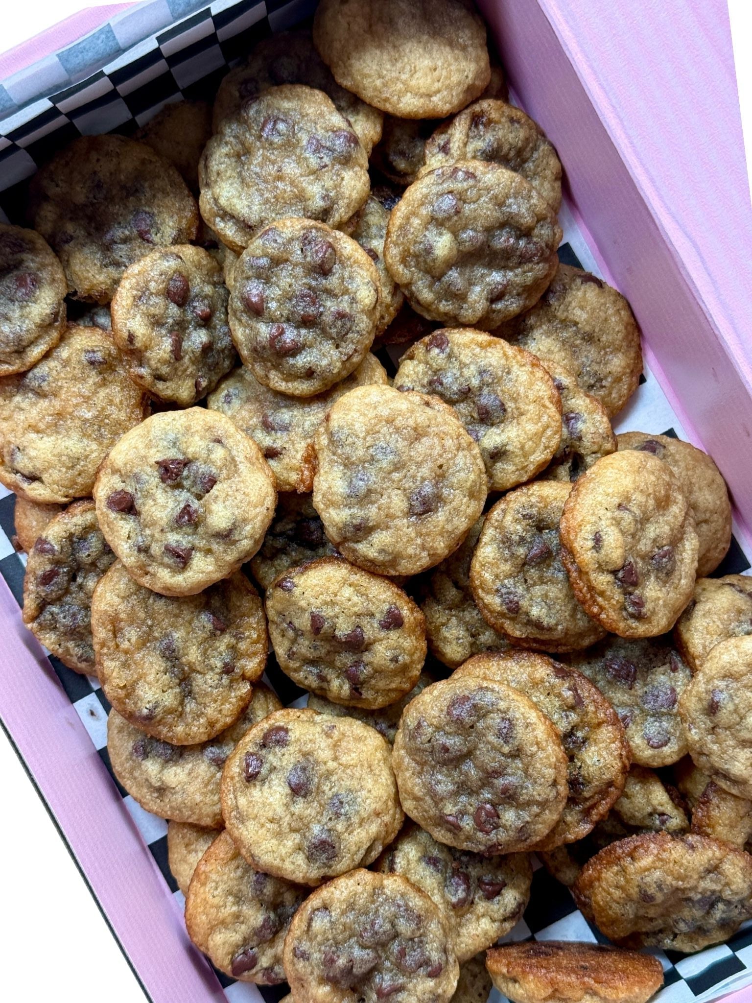 Mini Chocolate Chip Cookies